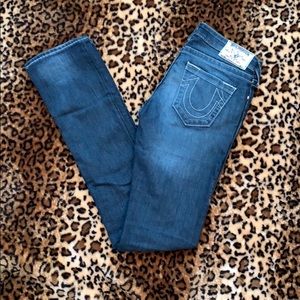 True Religion straight leg denim